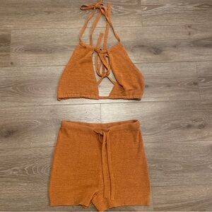 2-Piece Halter & Shorts Set